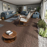 DIY friendly, easy to clean interlocking deck tiles, 11.8"x11.8" patio flooring 44 pieces per 52036210