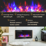Electric Wall-Mounted Fireplace 21356244