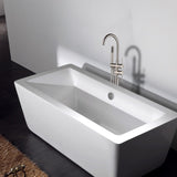 ZNTS Freestanding Bathtub Faucet with Hand Shower W1533125023