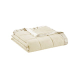 Lightweight Down Alternative Blanket with Satin Trim B03598498