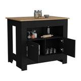 Arlet Kitchen Island Two Door Cabinet and Shelf B070P173165