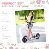Kick Scooter with Adjustable Height and Non-slip Footplate for Kids 3 years 93947201