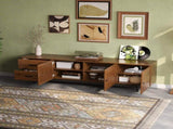 78" TV Stand for TVs Up to 85", TV Console for Living Room, Media Console with Two Drawers, N710P510680P
