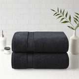 Ultra-Soft 100% Cotton Absorbent Towel Set 34x68" 2PK B035P294209