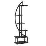 6th Floor Half Moon Ironwood Suitable For Garden Balcony Patio Lawn Home Decoration Plant Stand 96802284