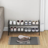 ZNTS 1pc 2-layer Assembled Shoe Rack, Modern And Simple Dust-proof Storage Shelf Suitable For Home, 03052556