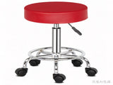 Professional Salon Stool with Spider Base - 8cm Thick Molded Foam, Semi-PU Leather, SGS Certified 44929108