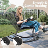 2 PCS Metal Patio Rocking Chair 22829714