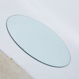 Tempered clear glass top.120CM W234P192020