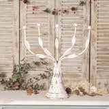 ZNTS Vintage Metal Candle Holders for Elegant Home Decor, Romantic Wedding Props, and Festive Candelabra W2946P243906