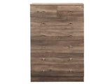 Grey linen particleboard with melamine veneer, 66*40*131cm, 52 drawer cabinet, matte gold handles 29836345