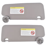 Pair Sun Visor Left Right Side Sun Visor Fit for Chevy Sonic 12-16 95327509 95327507 58349718