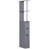 Bathroom Storage Cabinet-Grey 54238167