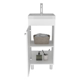 Waterford Vanity Sink, Bathroom, White B092P329251