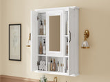 36'' Medicine Cabinet, Wall Mounted Bathroom Storage Cabinet, Modern Bathroom Wall Cabinet with N725P346902K