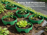Adjustable Interlocking Grow Rings, PP Plastic Guard with SnapTogether Panels, Garden 10723368