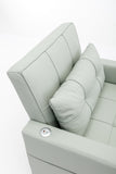 Futon Chair Bed Convertible Chair 3-in-1 Pull Out Sleeper Chair Beds with USB Ports, Wear-resistant W1829121813
