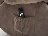Power Lift Recliner Chair for Elderly- Heavy Duty and Safety Motion Reclining Mechanism-Fabric Sofa W547P293040