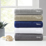 100% Cotton Quick Dry 12 Piece Bath Towel Set B03595011