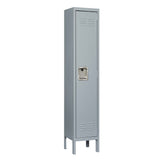 ZNTS 1 Door 66"H Metal Lockers With Lock for Employees,Storage Locker Cabinet for Home Gym Office School 46808843