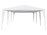 3*9m Non-Cloth PE Cloth Plastic Sprayed Iron Pipe Outdoor Party Tent White 15998186