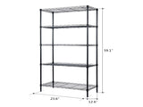 5 Tier Storage Rack Wire Shelving Unit Storage Shelves 63382395