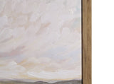 Hand Embellished Framed Canvas Abstract Landscape Wall Art B035129252