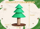 31.5in Christmas Cat Scratcher, Cat Scratching Post for Indoor Cats, Large Sisal Cat Scratching 69180928
