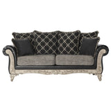 San Marino 2-Tone Fabric Wooden Frame Sofa T2574P198803