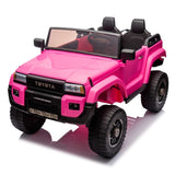 ZNTS 24V Two-seater Kids Ride On Car W/Parents Remote Control, Licensed Toyota LC250,2WD,110w Motors,With W1396P190054