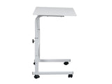 Removable E1 15MM Chipboard & Steel Side Table with Baffle White L 82570367