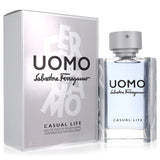 Salvatore Ferragamo Uomo Casual Life by Salvatore Ferragamo Eau De Toilette Spray 3.4 oz for Men FX-540735