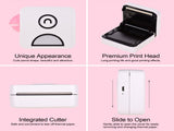 Wireless Mobile Printer 203DPI Bluetooth Connection for Journal Crafts Travel Photos for Mobile 18065615