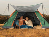 4-5 Person Pop-Up Camping Tent, Instant Setup Family Tent with 2 Mosquito Nets Windows, Portable for 22640167