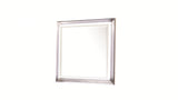 Desire Mirror LED-Lit Frame with Metallic Trim Generous Viewing Surface for a Sophisticated G150109089