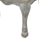 Ivory and Bone White Tufted Side Chair B062P209249