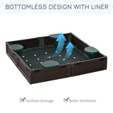 Kids Sandbox with Cover 15792332