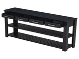 U_Style Stylish Entryway Console Table with 4 Drawers and 2 Shelves, Suitable for Entryways, Living N711P241286B