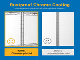 5-Layer Chrome Plated Iron Shelf 180*90*35 Chrome 59392457