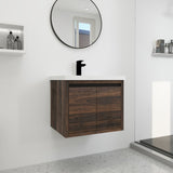 Bathroom Cabinet With Sink,Soft Close Doors,Float Mounting Design,24 Inch For Small W99969683