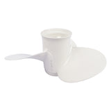 11 5/8x11 Boat Propeller Fits for Yamaha Outboard T25 40hp 50hp 55HP 60hp 3-1/2" Gearcase 13 Spline 41351477