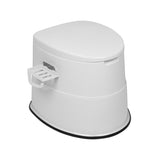 ZNTS Portable Toilet with Non-slip insert Grey 74252362