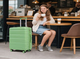 HIFINE TOURIST 20"/24"/28" 3 pcs/set in ABS Spinner Wheel Luggage, Carry on Suitcase, Matching W2787P342143