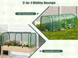 4-foot Mini Tunnel Greenhouse - Green 69959758