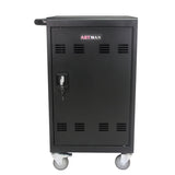 ZNTS Mobile Charging Cart and Cabinet for Tablets Laptops 32-Device 82583113