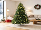 7.5ft Pre-lit Classic Artificial Christmas Tree 3719 Branch Tips 1000 Warm White LEDs 15527210
