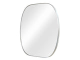 30x40 in Silver Metal Framed Oval Vanity Bathrrom Mirror for Wall W2203P476483