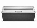 Drop-In Ice Chest, Stainless Steel Ice Storage Box with Sliding Lid and Drain Hose, Ice Bin for 50601317