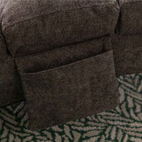 COOLMORE Linen Massage Chaise Lounge Indoor with Remote Control,Ergonomic Electric Massage Long W39539626