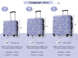 Hardshell Luggage Sets 3 pcs Spinner Suitcase with TSA Lock Lightweight-20"24"28" Luggages N732P306618C